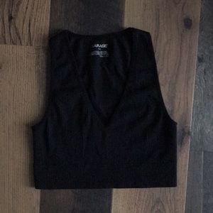 Garage crop tank